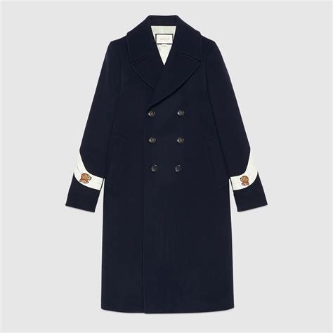 gucci wool jacket men|indigo wool gucci cashmere coat.